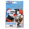 Nerf Fortnite Micro Tac SMG Mini Dart-Firing Blaster, Fortnite Tac SMG Equipment Design, Includes 2 Official Nerf Elite Darts