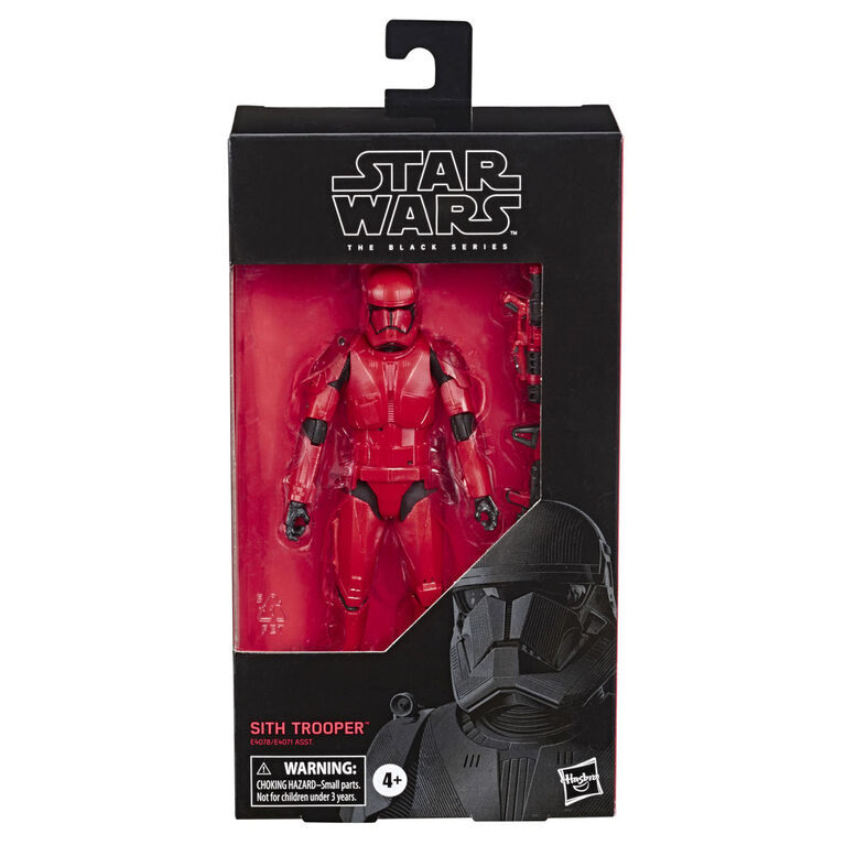 Star Wars The Black Series Sith Trooper 6-inch Scale: The Rise of Skywalker Collectible