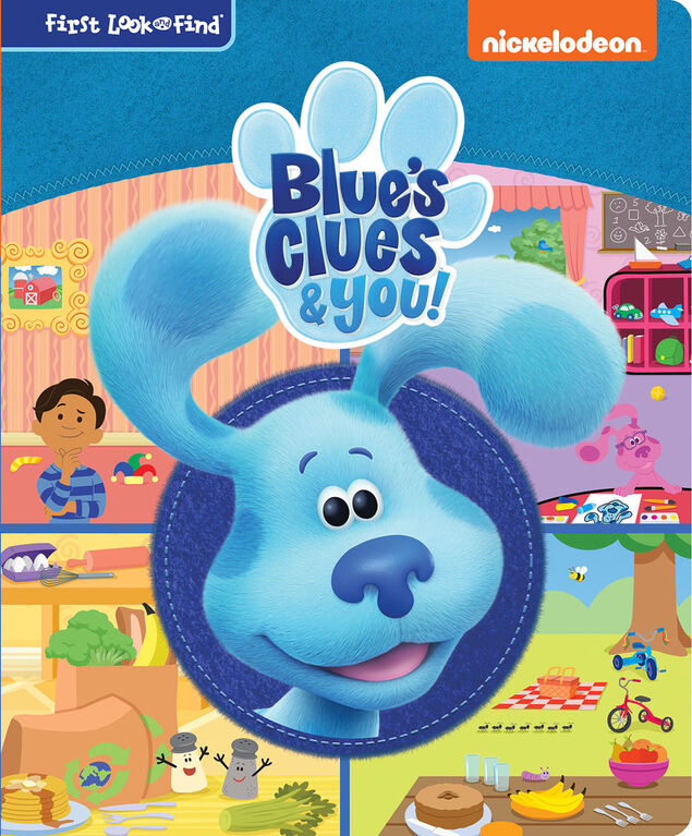Mon Premier Livre Cherche Et Trouve De Nickelodeon : Blue Et Ses Amis - Édition anglaise