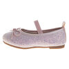 Toddler Pink Glitter Flat Size