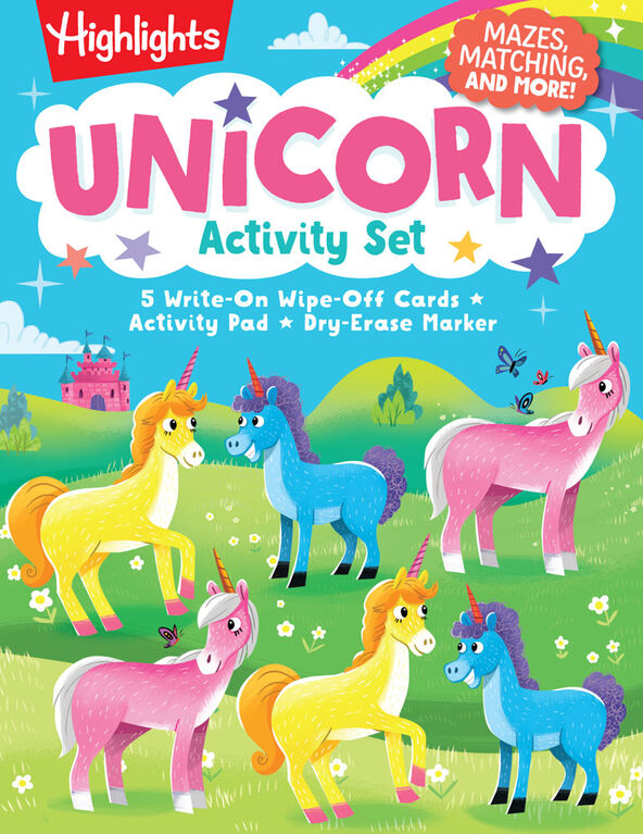Unicorn Activity Set - English Edition