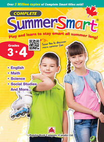 Complete SummerSmart: Grade 3-4 - English Edition