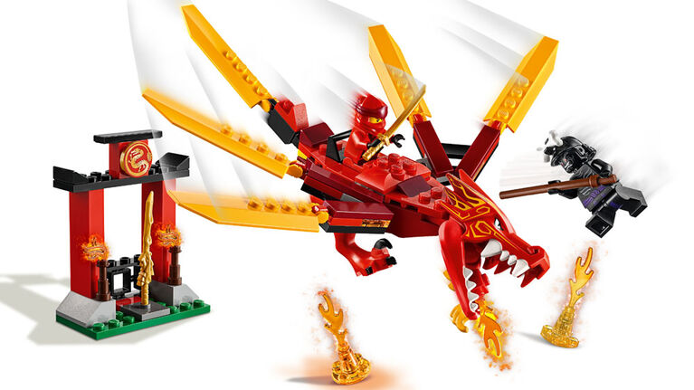 LEGO Ninjago Le dragon de feu de Kai 71701 (81 pièces)