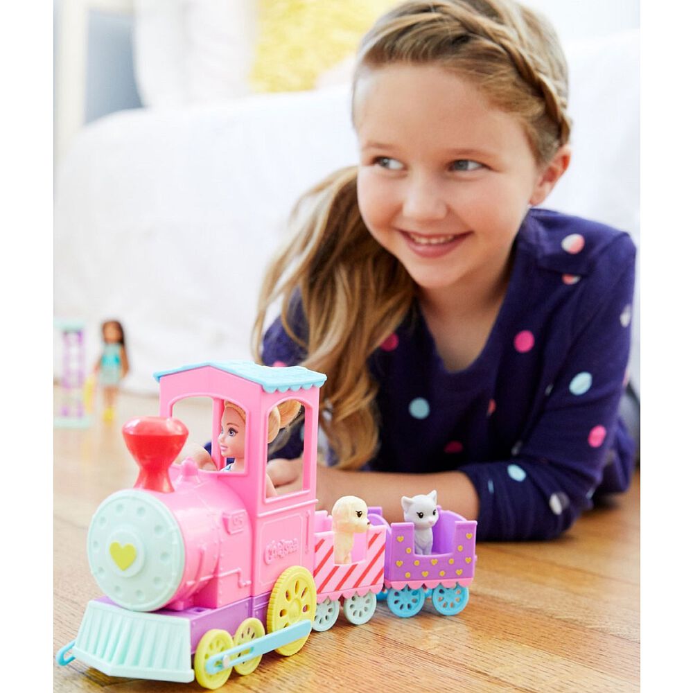 chelsea barbie train
