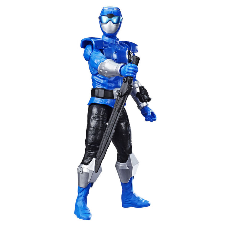 Power Rangers Beast Morphers - Figurine jouet de 30 cm Ranger bleu Beast-X