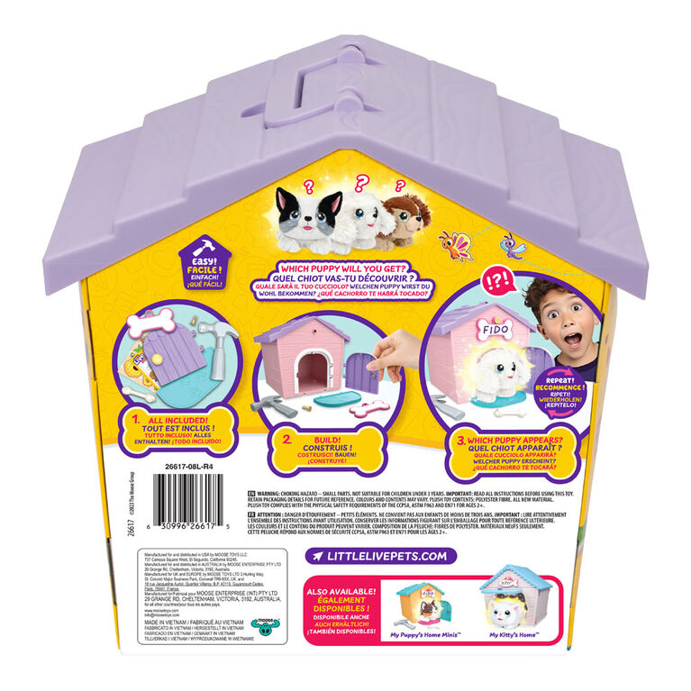 Little Live Pets My Puppy's Home Minis - Pink & Purple Home