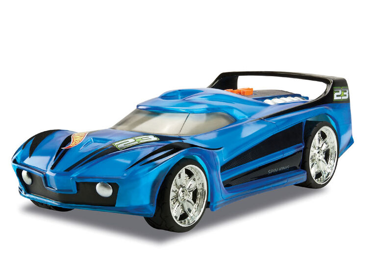 Hot Wheels - Lights & Sounds Hyper Racer - Spin King