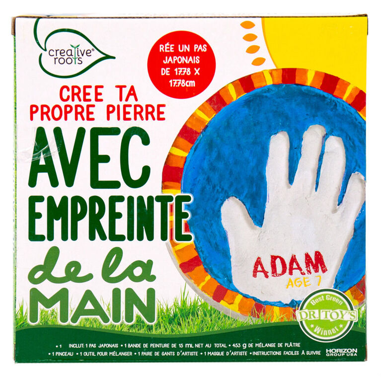 Creative Roots Pyo Handprint Stone