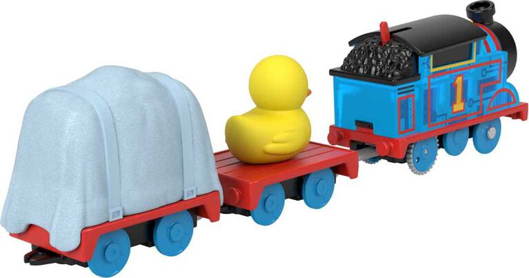 Thomas andFriends Secret Agent Thomas Toy Train, Motorized Engine with Cargo, Preschool Toys