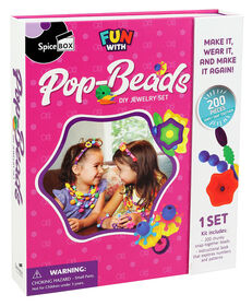 SpiceBox Children's Activity Kits Fun With Pop Beads Jewelry - English Edition