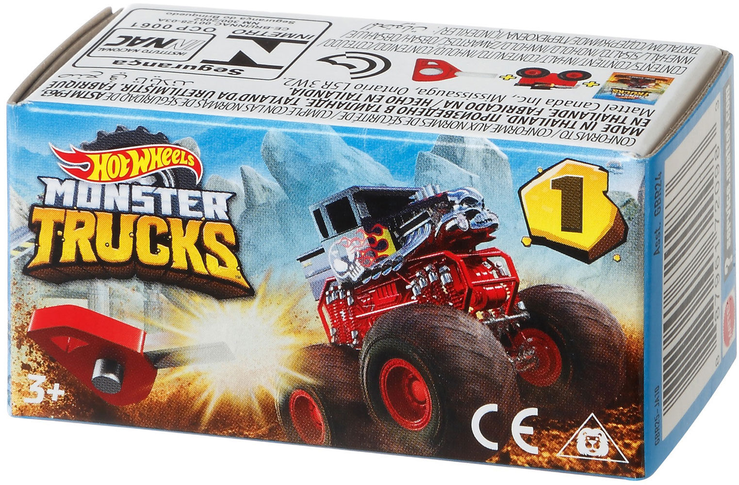 mini hot wheels monster trucks