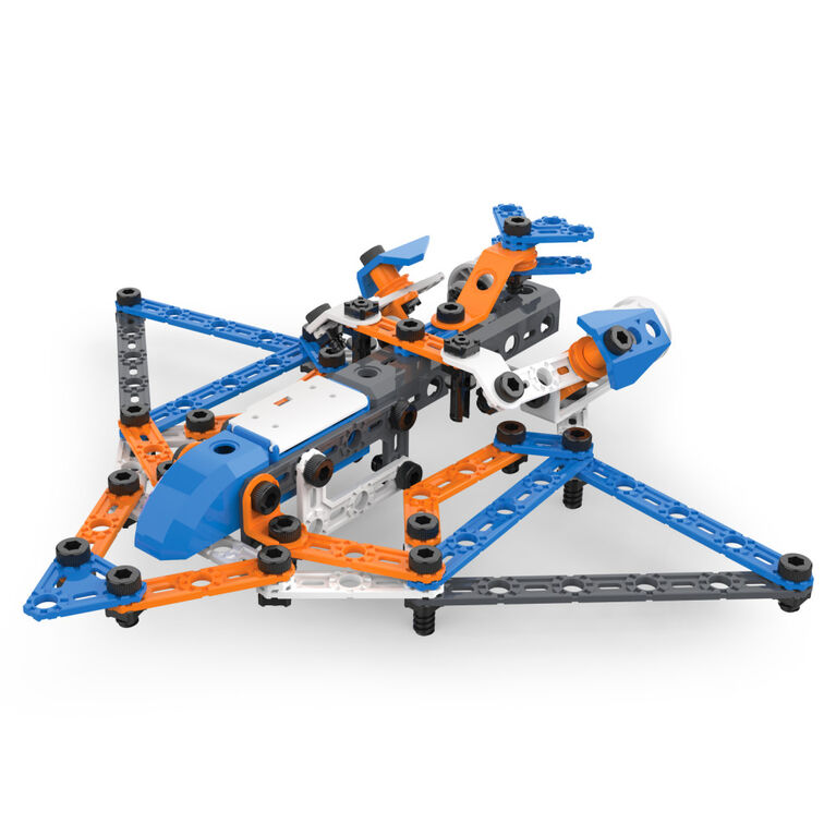Meccano Junior, 150 pcs Bucket STEAM Model Building Kit