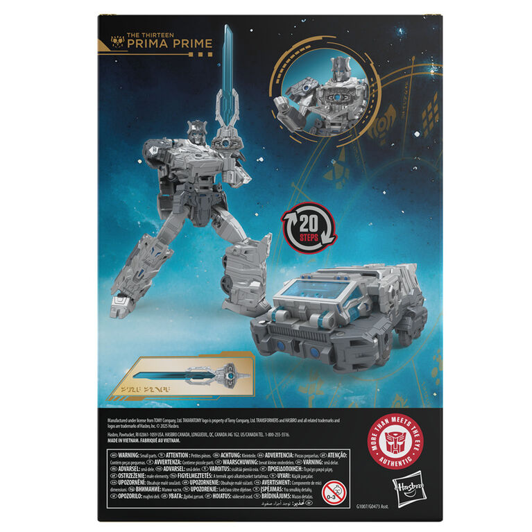 Transformers Age of the Primes Voyager Class The Thirteen Prima Prime Action Figure