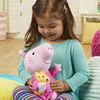 Peppa Pig Peppa's Bedtime Lullabies Plush Doll with Teddy Bear Accessory - English Edition