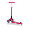 Globber Primo Foldable With Lights Red