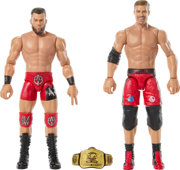 WWE Main Event Showdown Austin Theory & Grayson Waller Action Figures Set