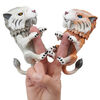 Untamed Fingerlings - Tigre à dents de sabre - Slivertooth (Argent).