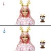 Barbie Doll Cutie Reveal Deer Plush Costume Doll with Pet, Color Change