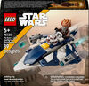 LEGO Star Wars Plo Koon's Jedi Starfighter Microfighter - Kids Toy for Boys and Girls 6+ - 75400