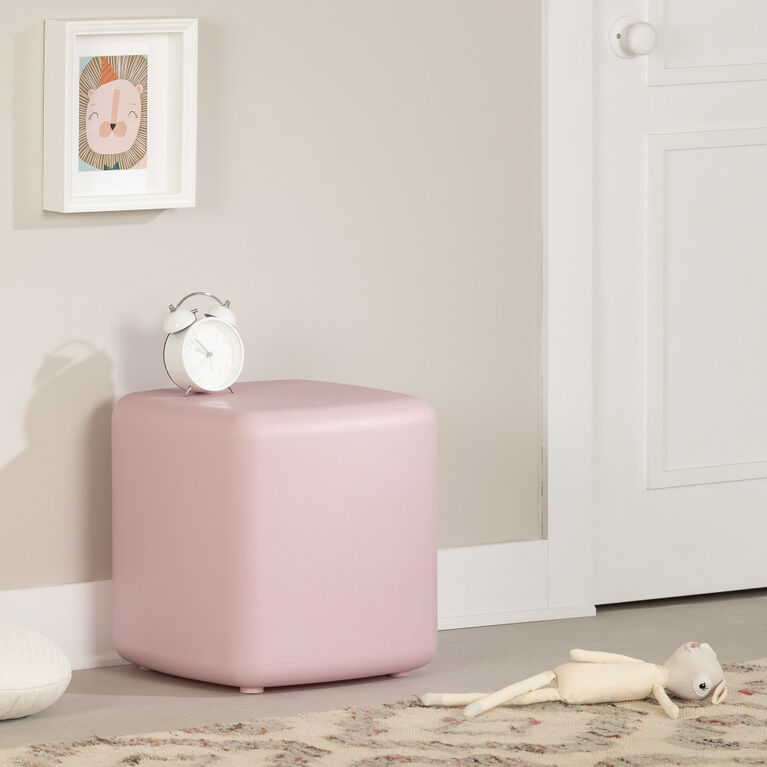 Sweedi Nightstand- Stool Pink Blush