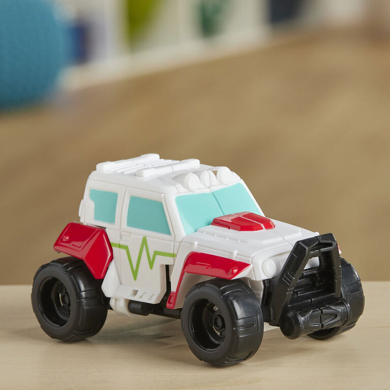 Rescue Bots Academy, figurine convertible de Medix le robot médico