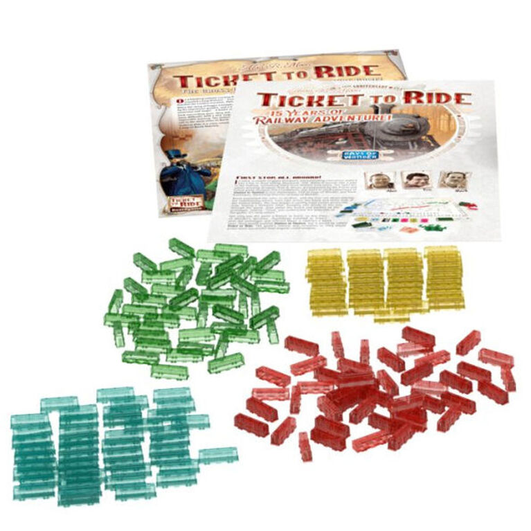 Ticket to Ride - English Edition - styles may vary