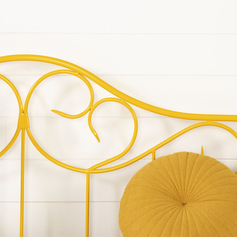 Balka Twin Daybed w/Metal Slats Yellow