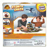 Jurassic World Dominion, Stomp N' Smash Board Game Sensory Dinosaur Toy with Kinetic Sand