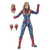 Captain Marvel - Figurine costumée Capitaine Marvel Legends de 15 cm.