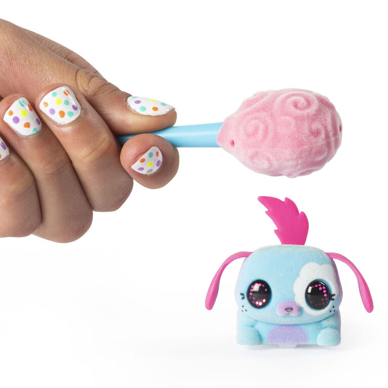 Lollipets, Single Pack, Mini Interactive Collectible Pet with Candy