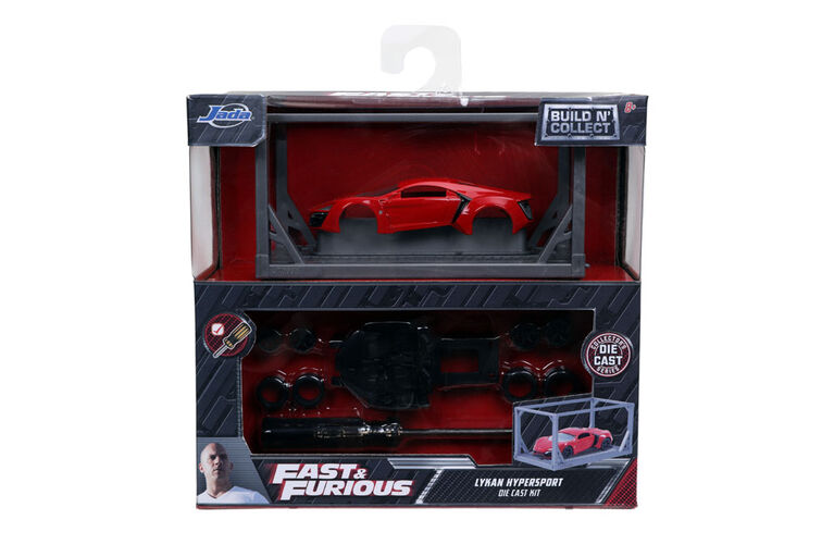 Fast Furious 1:55 Build N Collect - Lykan Hypersport