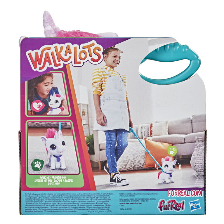 furReal Walkalots Big Wags Unicorn Interactive Pet Toy, Sounds and Motion