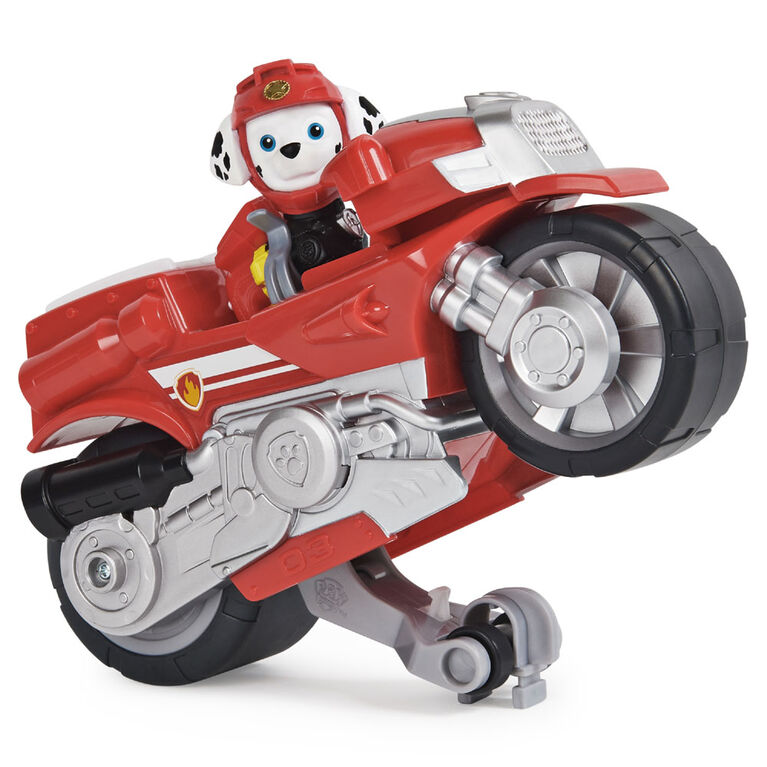 PAW Patrol, Moto Pups Marshall's Deluxe Pull Back Motorcycle