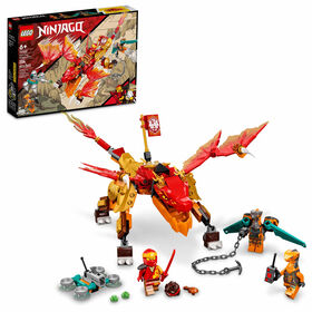 LEGO NINJAGO Le dragon de feu EVO de Kai 71762 Ensemble de construction (204 pièces)