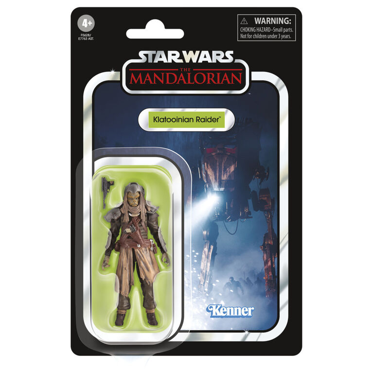 Star Wars The Vintage Collection Klatooinian Raider Toy, 3.75-Inch-Scale The Mandalorian Action Figure