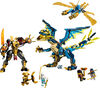 LEGO NINJAGO Le dragon élémentaire contre le robot de l'impératrice 71796 Ensemble de jeu de construction (1 038 pièces)