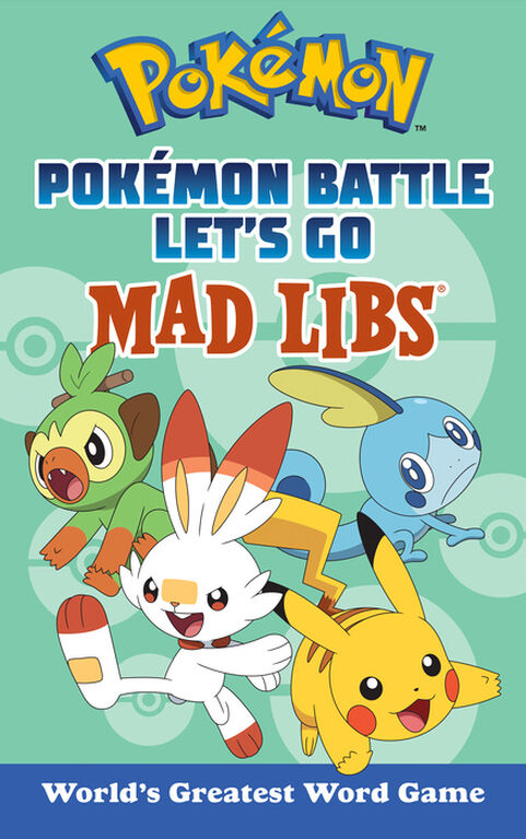 Pokémon Battle Let's Go Mad Libs - English Edition
