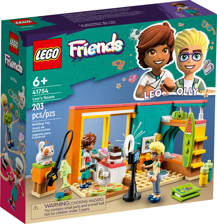 LEGO Friends Leo's Room 41754 Building Toy Set (203 Pieces)