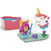 Mega Barbie Color Reveal Reveal Party Building Set with Micro-Doll and Accessories (27 pcs)