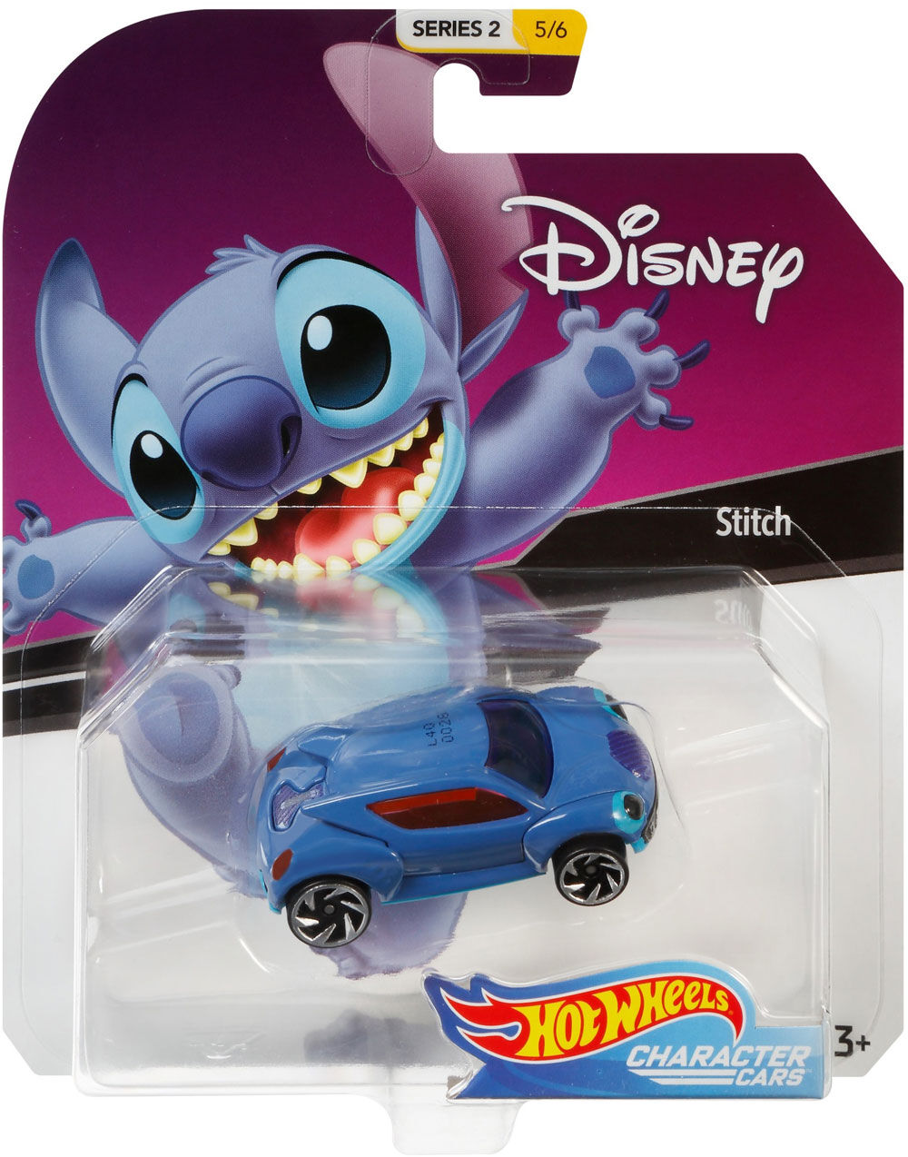 Hot Wheels Disney Pixar Character Car Stitch Vehicle English