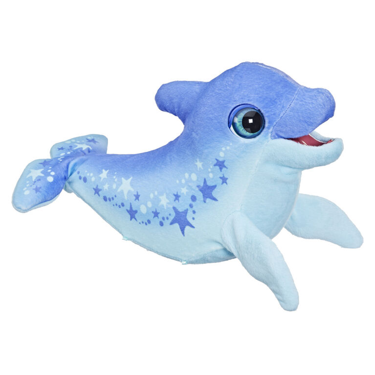 furReal Dazzlin' Dimples My Playful Dolphin, 80+ Sounds and Reactions, Interactive Toy Electronic Pet