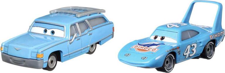 Disney and Pixar Cars 3 2-Pack - Mrs. KandK, 1:55 scale