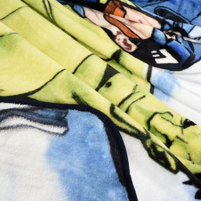 Marvel Avengers Kids Fleece Throw Blanket (50x60"), Captain America, Iron Man and The Hulk