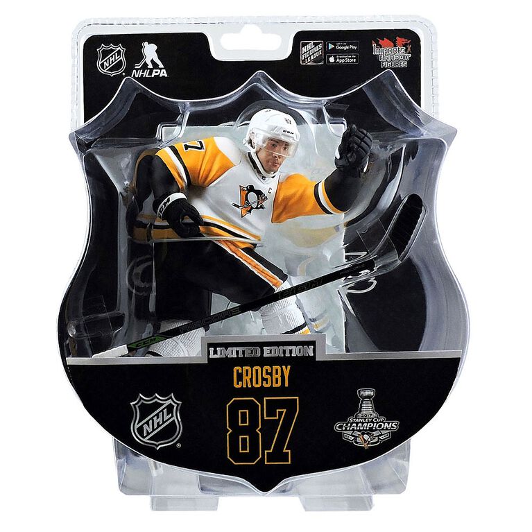 Sidney Crosby Pittsburgh Penguins Stanley Cup Champions 2017 6" NHL Figure