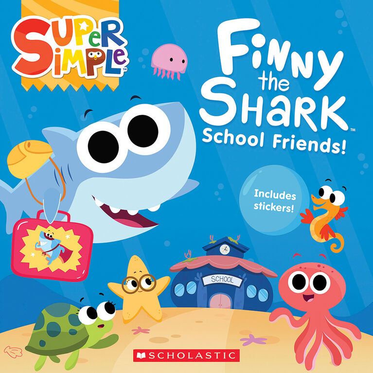 Finny The Shark: School Friends! (Supe - English Edition