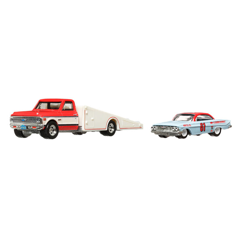 Hot Wheels Team Transport Truck and Race Car