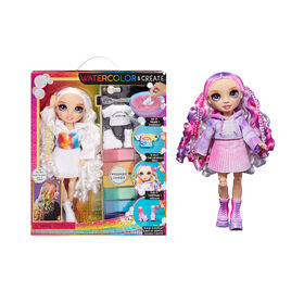 Rainbow High Watercolor & Create Fashion Doll - Purple Eyes