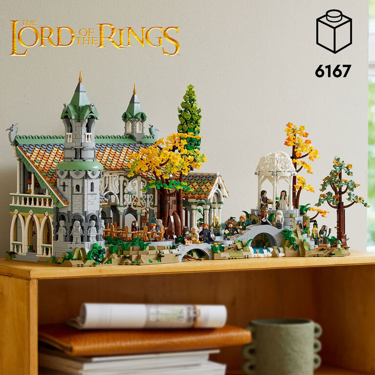 LEGO Icons THE LORD OF THE RINGS: RIVENDELL 10316 Building Kit (6,167 Pieces)