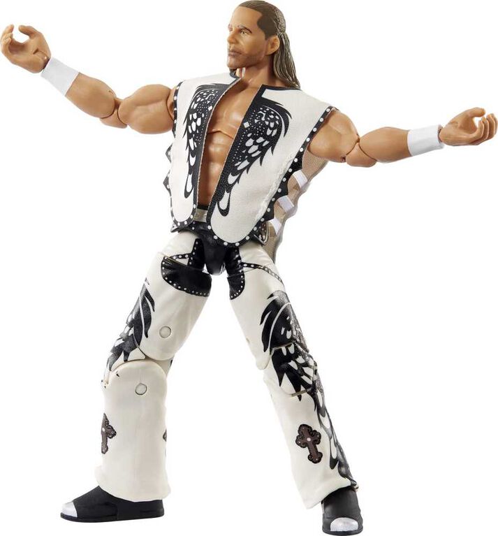 WWE WrestleMania Shawn Michaels Elite Collection Action Figure Toys R
