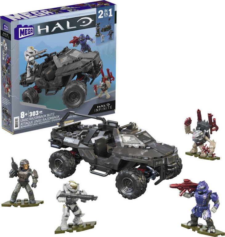 Mega Construx Halo Infinite UNSC Razorback Blitz